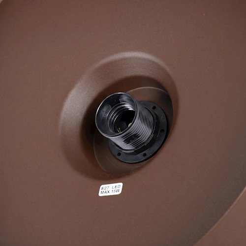 Lampa wisząca klasyczna Bilo 1xE27 brązowa