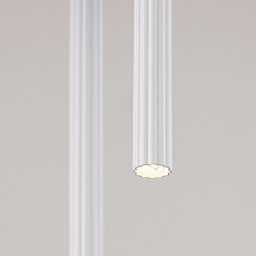 Lampa wisząca podwójna Arche 2xG9 okrągła biała