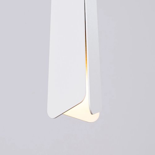 Lampa wisząca dekoracyjna Prysm 1xG9 biała