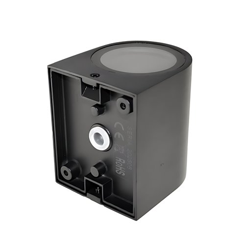 Lampa elewacyjna jednostronna GU10 Noris czarna