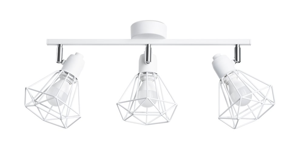 Lampa sufitowa listwa ARTEMIS 3xE14 biała