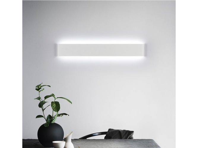Kinkiet liniowy LED Moris 36W 111cm Biały - barwa neutralna