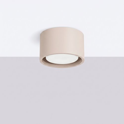 Lampa sufitowa tuba Modo 1xGx53 taupe