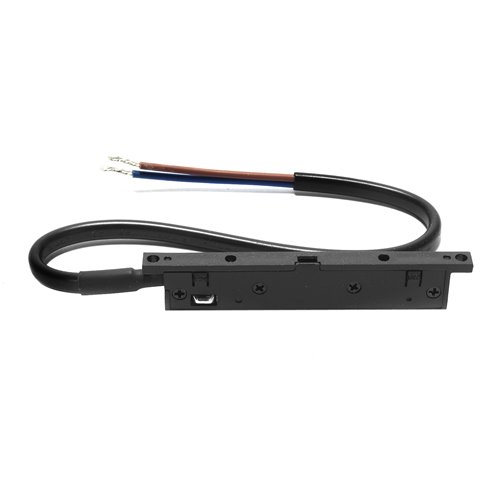 Złącze zasilające do szyn magnetycznych Micro-24V czarne