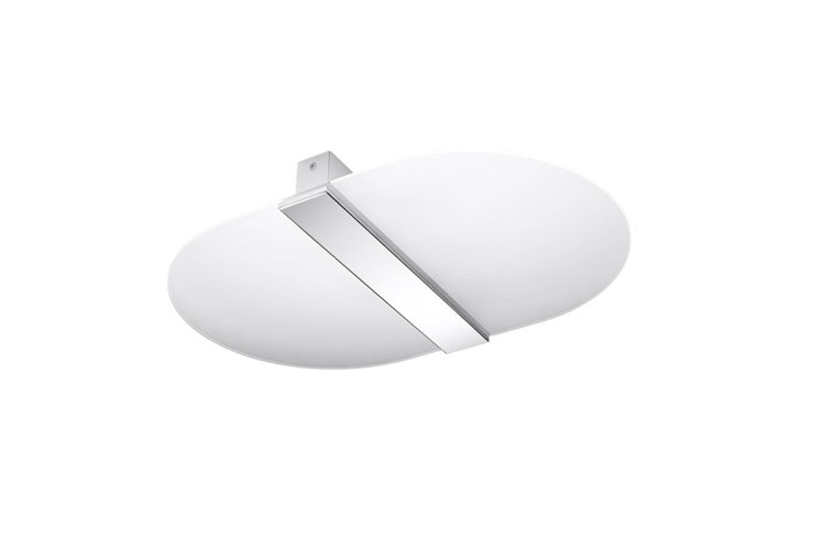 Lampa sufitowa elipsa SALIA 4xG9 mleczne szkło