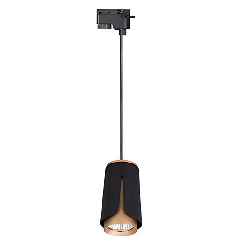 Lampa szynowa wisząca GU10 Kalla czarna