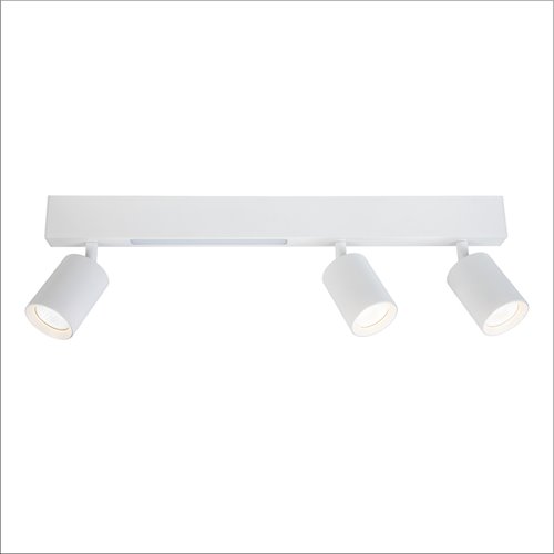 Kinkiet liniowy LED 5W + trzy reflektory GU10 - biały