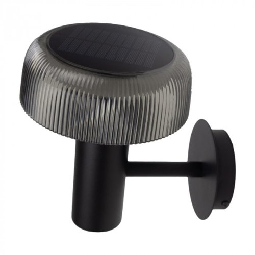Lampa elewacyjna 2w1 solarna/USB - ciemny klosz