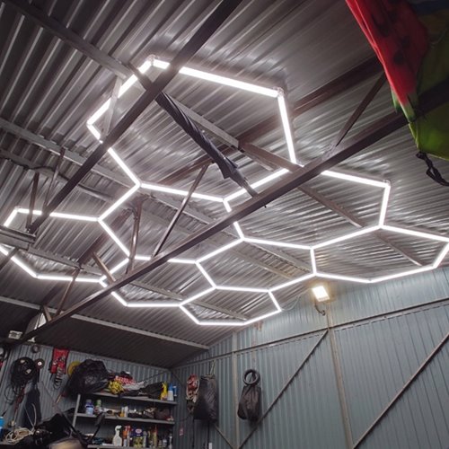 Lampa LED Hexagon 8S CRI90 252x238cm 280W 6500K