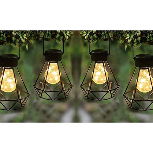 Lampa solarna wisząca Diament