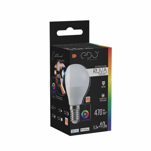 Żarówka LED E14 Tuya Smart 5,5W RGBW 2700-6500K 470lm