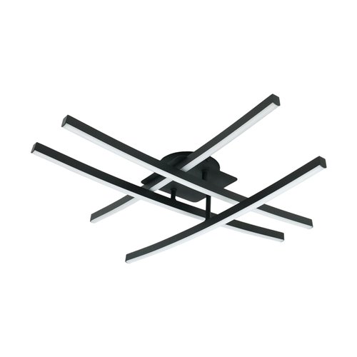 Lampa sufitowa LED Vista 48W czarna 4000K