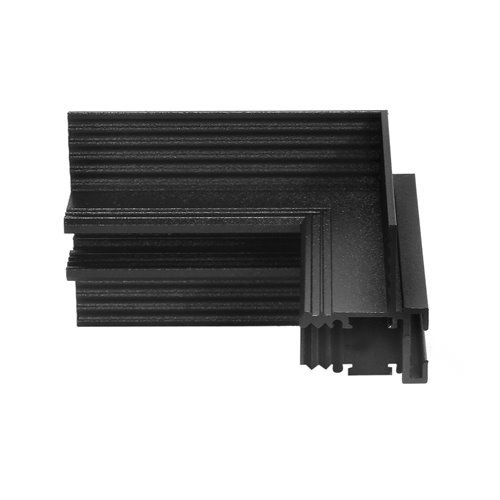 Łącznik poprzeczny do szyn karton gips 12,5mm Micro-24V czarny