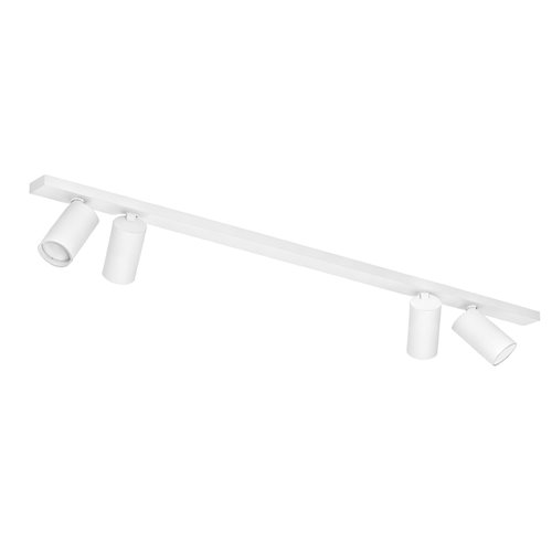 Lampa natynkowa 110cm z reflektorami SpotLine 4xGU10 biała