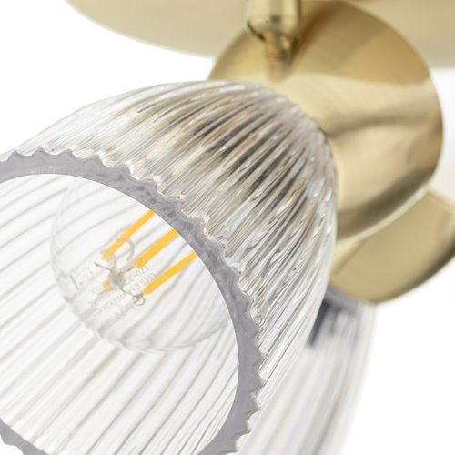 Lampa sufitowa potrójna Best 3xE14 złota