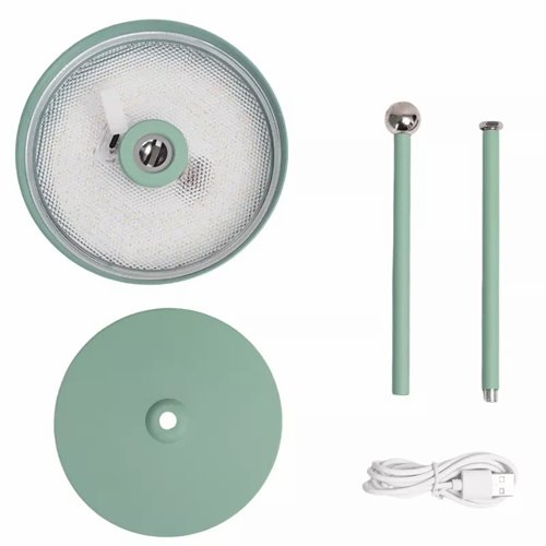 Lampa stołowa LED miętowa 5W 350lm 3CCT z akumulatorem