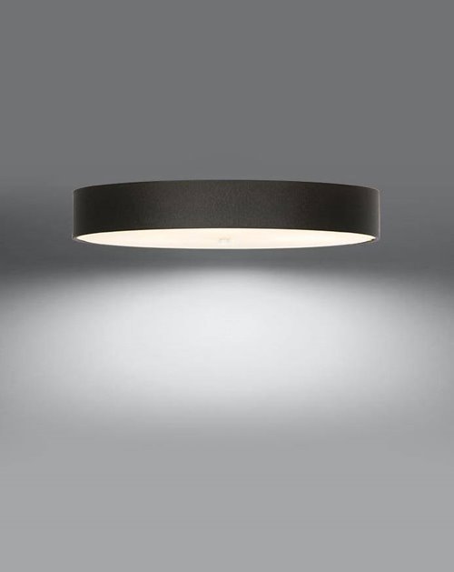 Lampa sufitowa SKALA okrągła 90 cm 6xE27 czarna