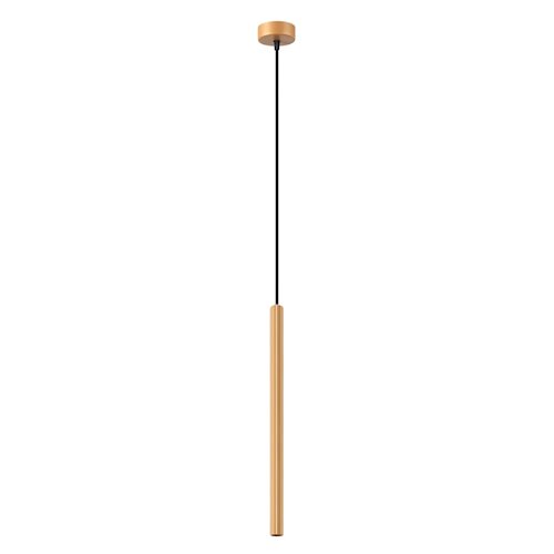 Lampa wisząca cienka tuba Arche 1xG9 złota