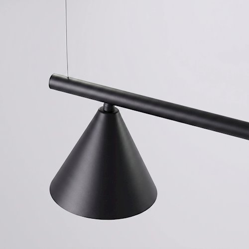Lampa wisząca Nox 4-punktowa 4xE14 czarna