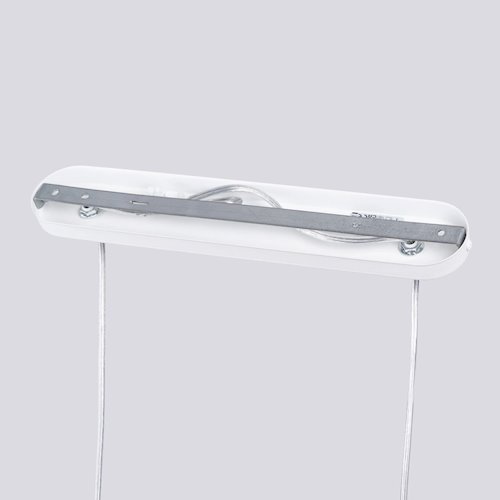 Lampa wisząca podwójna Lami 2xGU10 listwa biała