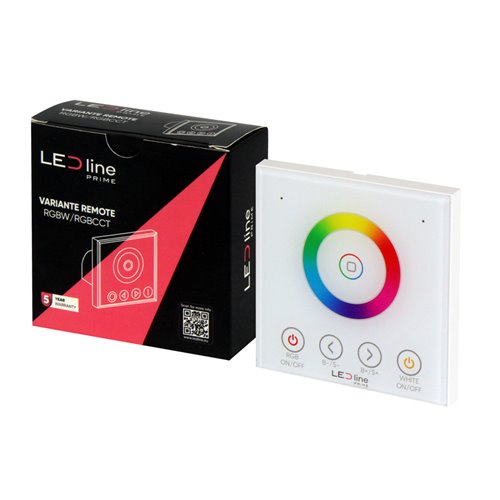 Sterownik LED ścienny RF RGBW-RGB+CCT Variante - 4 strefy