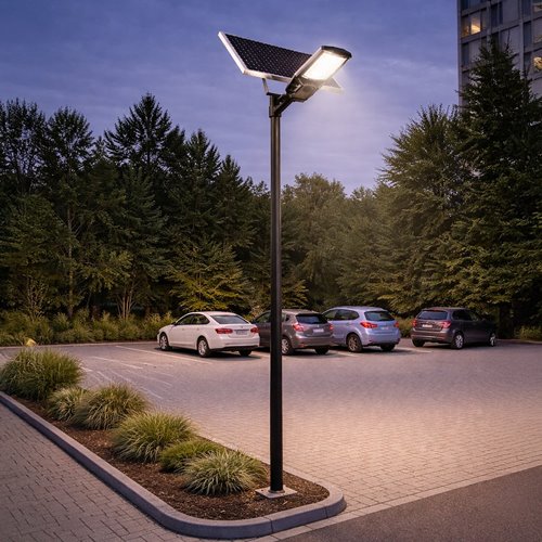 Latarnia Uliczna Solarna Kobra 2400lm 6500K