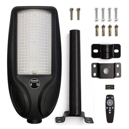 Lampa solarna uliczna LED Venice z czujnikiem 1500lm 4000K