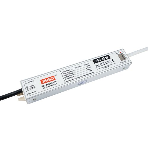 Zasilacz LED 24V IP67 wodoodporny 45W 1,87A 5 lat gw.