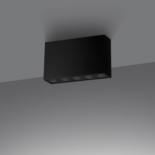 Lampa prostokątna LED SOLE 11W 4000K czarna