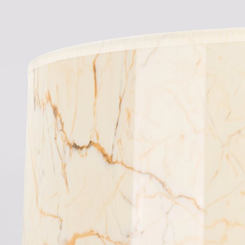 Lampa wisząca z abażurem Nevia 1xE27 beżowy marmur