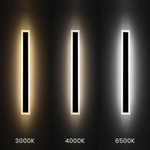 Lampa architektoniczna LED 25W 100cm Wow CCT czarna