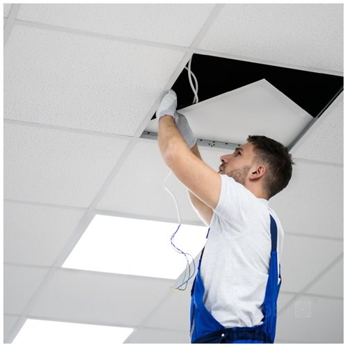 Panel LED 60x60 60W barwa zimna