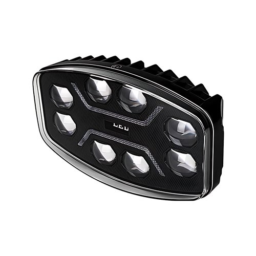 Lampa robocza LED CREE 10-60V 60W 10xLED 6000lm + ostrzegawcza