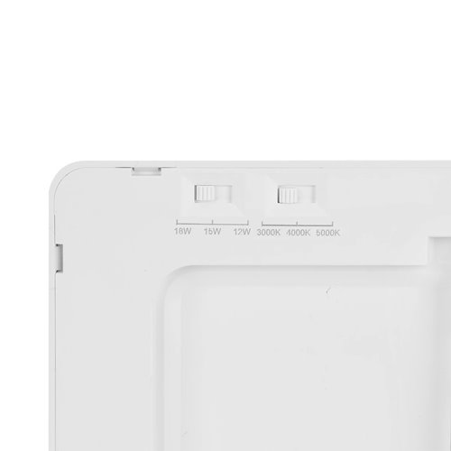 Panel LED o mocy 16W okrągły, podtynkowy, szklany z serii GLASS - biała  dzienna