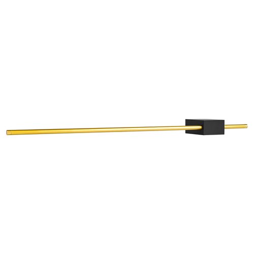 Kinkiet ścienny liniowy Costi 6W 60cm czarny-złoty