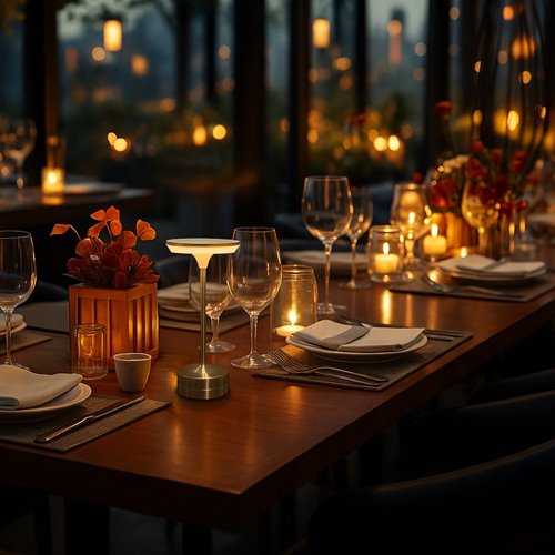 Lampka nocna LED z akumulatorem Tavolo 2,5W złota