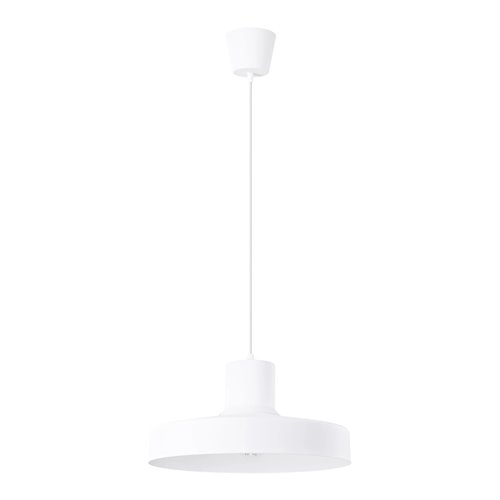 Lampa wisząca klasyczna Bilo 1xE27 biała