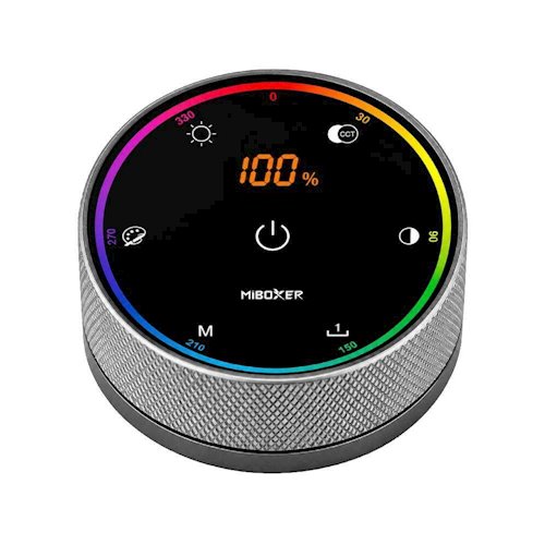 Pilot okrągły z pokrętłem RGB+CCT Mi-Light K6 czarny
