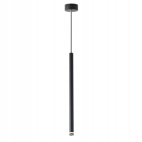 Lampa wisząca cienka tuba Puro 1xG9 czarna