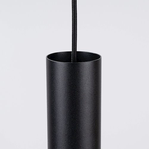 Lampa wisząca filcowa Pelta 1xGU10 czarno-żółta