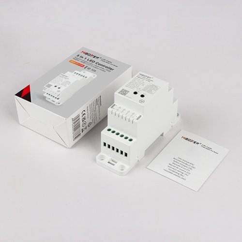 Mi-Light TZ5 sterownik LED Zigbee 5w1 na szynę DIN