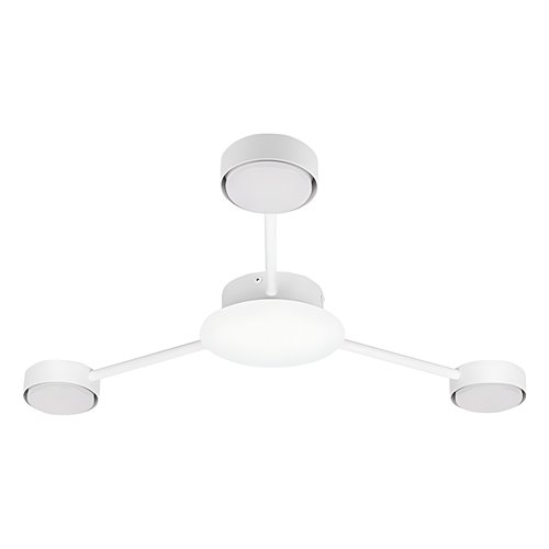 Lampa sufitowa trójramienna Moren 3xGX53 65cm biała