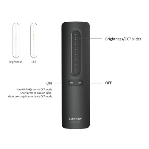 Pilot Mi-Light C3P Mono-CCT czarny z uchwytem