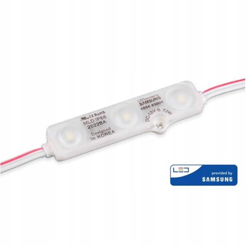 Moduł LED 3xSMD 1,2W barwa zimna