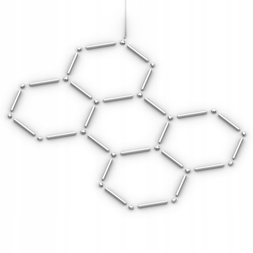 Lampa LED Hexagon 5S CRI90 168x238cm 192W 6500K