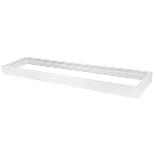 Ramka natynkowa biała 70mm do paneli LED 120x30