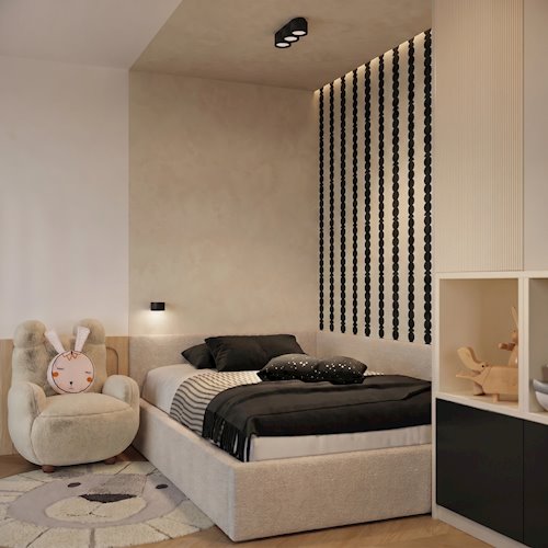 Lampa sufitowa potrójna tuba Modo 3xGx53 czarna