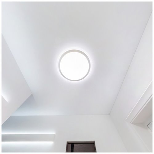 Plafon LED 24W MARI 24V IP65 czujnik mikrofalowy - biała dzienna