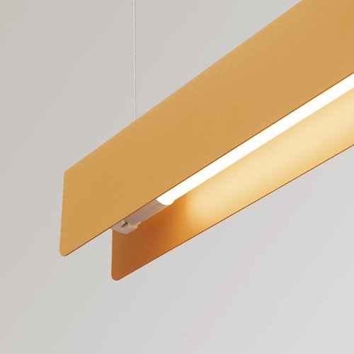 Lampa wisząca liniowa Spark 100cm 1xG13 8,5W 3000K złota