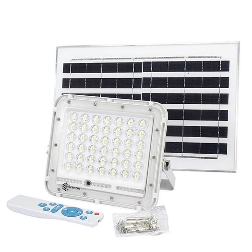 Halogen LED solarny z pilotem 8W 500lm